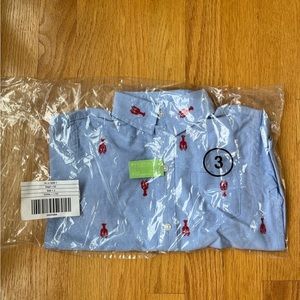 Janie and Jack Lobster Button Down